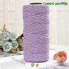100% Cotton Hollow Yarn for Knitting & Crochet