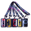 Retro Camera Card Holder with Lanyard
