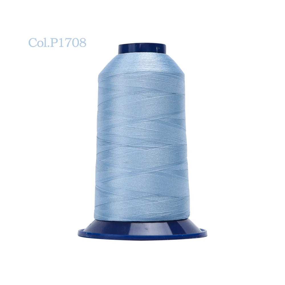 High-Tenacity Polyester Embroidery Thread (120D/2, 40wt) for Home & Industrial Machines