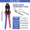 Wire Rope Crimping Tool for Aluminum Oval Sleeves