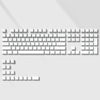 Crystal Clear Jelly Keycaps with Side-Printed Legends for Mechanical Keyboards