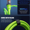 240W USB-C Fast Charging Cable with Digital Display