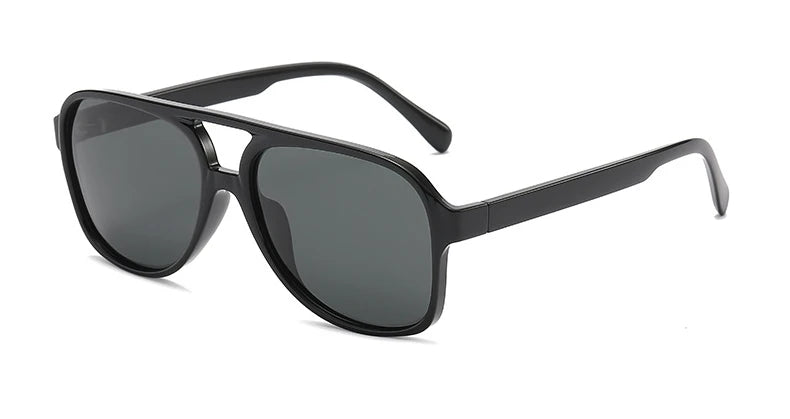 Gafas de sol piloto polarizadas oversize