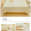 Lightweight Washed Cotton Quilt Set – Breathable Summer Bedding with Printed Pattern
