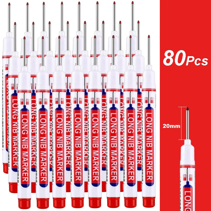 Waterproof Deep Hole Paint Markers for Metal & Woodworking