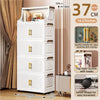 Foldable Double-Door Storage Cabinet