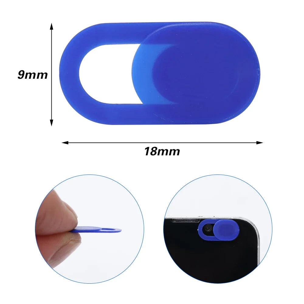 Ultra-Thin Webcam Privacy Cover for Laptops, Tablets & Phones