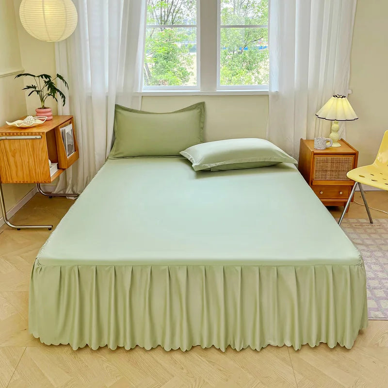 Microfiber Bed Skirt with 35cm Drop
