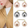 Pearl Brooch Pin Set – Versatile Double-Head Clips for Style and Function
