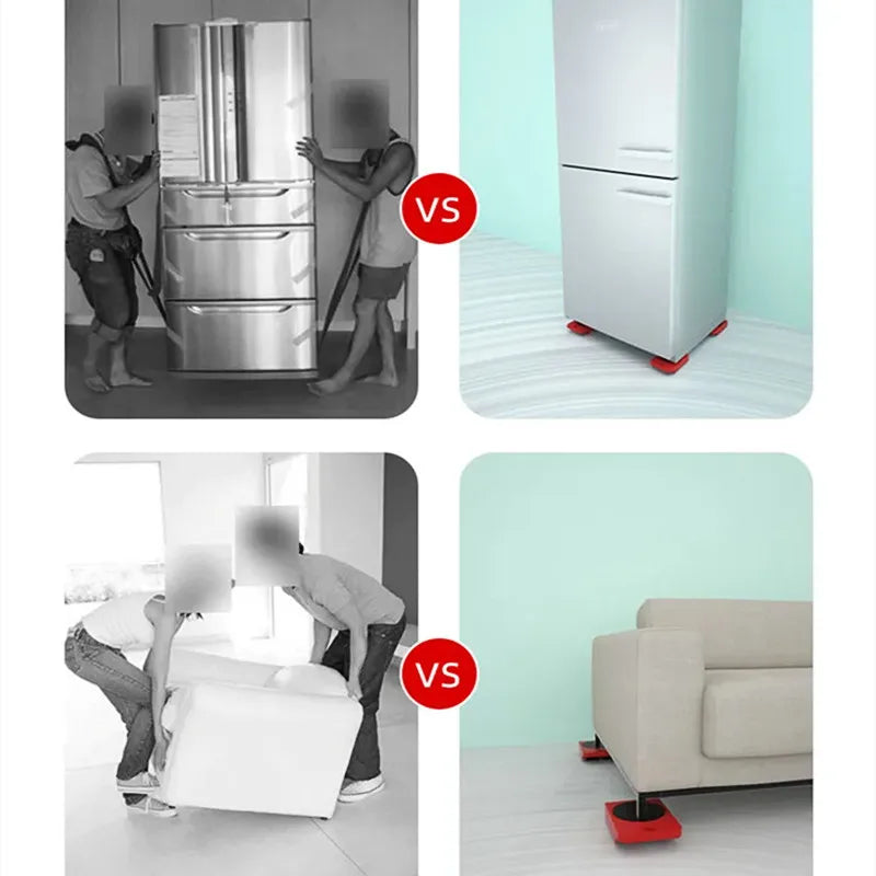 Heavy Furniture Moving Wheel Set with 360° Swivel Casters