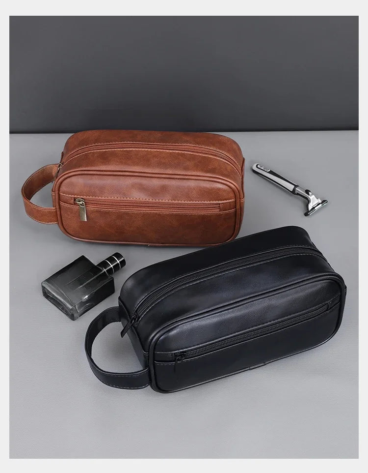 Waterproof Hanging Toiletry Bag with Multiple Compartments