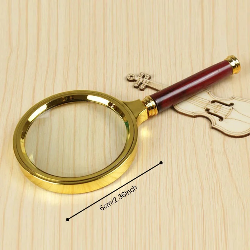 High-Definition Metal Magnifying Glass