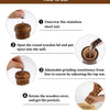 Wooden Pepper Mill with Adjustable Coarseness