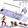 Foldable Pilates Board with Resistance Bands