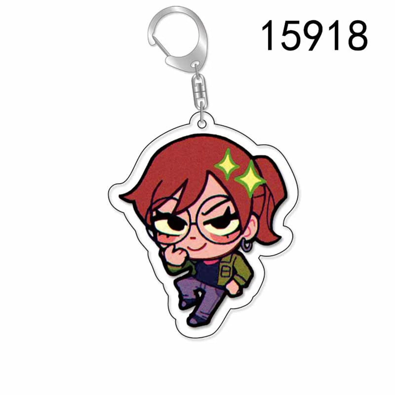 Scott Pilgrim Acrylic Keychain