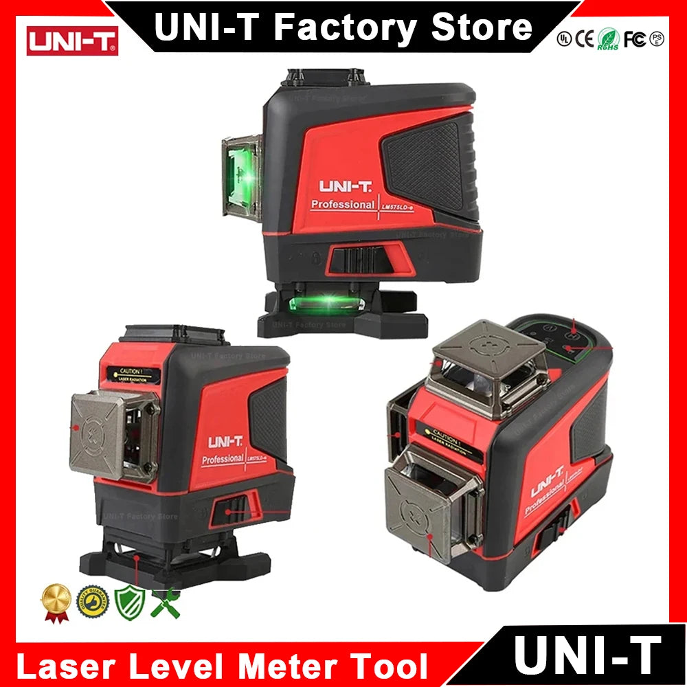 Professional Green Laser Level with 360° Self-Leveling