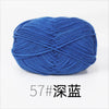 4-Ply Soft Cotton Blend Yarn for Knitting and Crochet