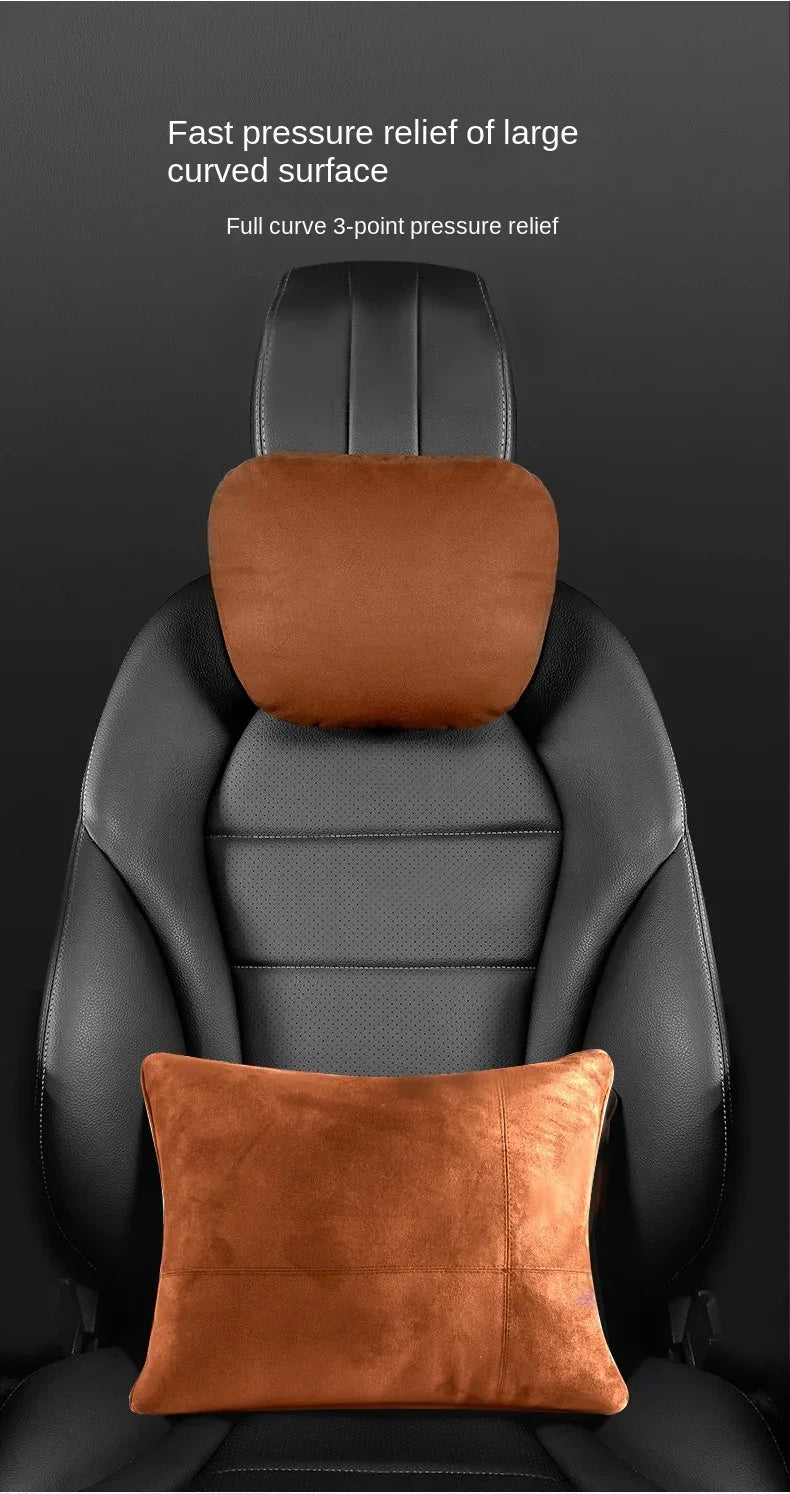 Premium Car Headrest Neck Support Pillow