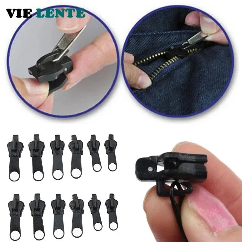 Kit de Reparación Universal para Cremalleras - 6 Piezas