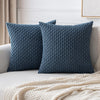 Striped Corduroy Throw Pillow Covers - Farmhouse Boho Decor