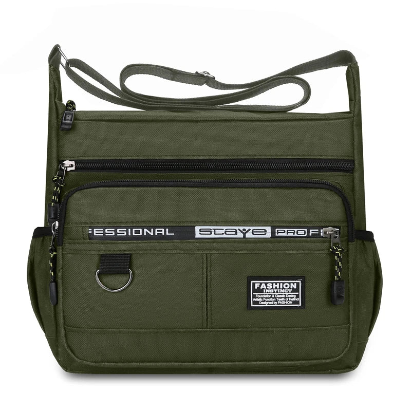 Men's Water-Resistant Crossbody Sling Bag for Work & Daily Commute