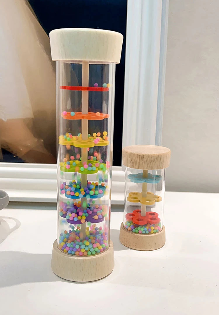 Wooden Rainmaker Musical Instrument for Kids
