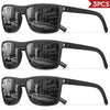 Polarized Square Sunglasses with UV400 Protection