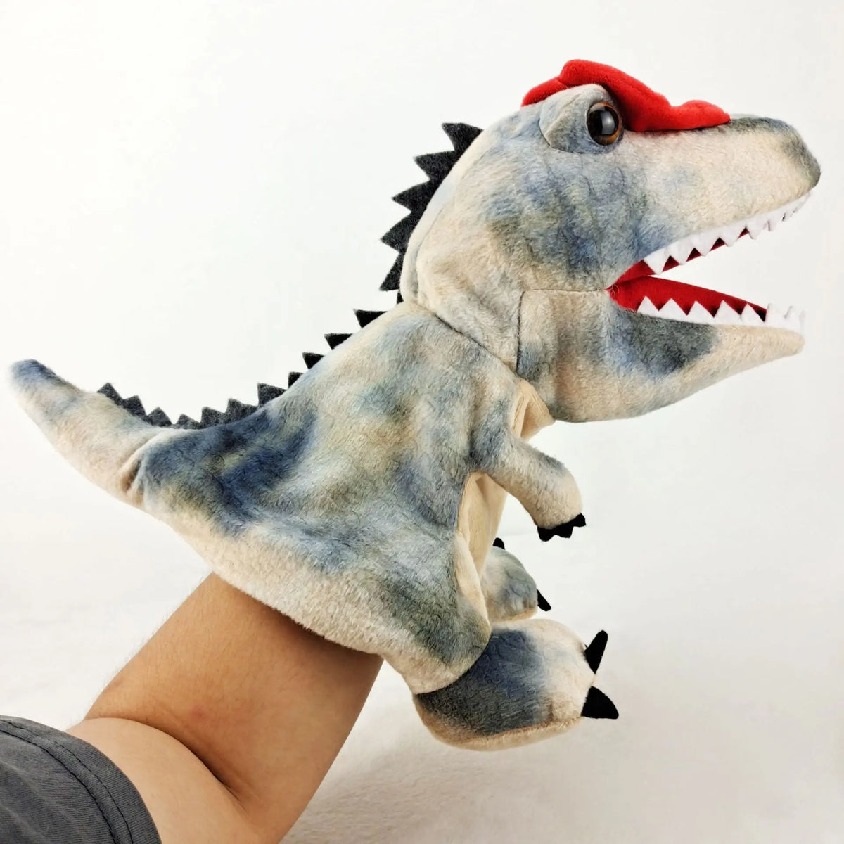 Dinosaur Hand Puppet Plush Toy – Movable Mouth for Imaginative Play