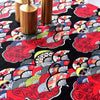 Bohemian Cotton Linen Fabric with Vintage Ethnic Print