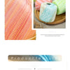 Pearl Rainbow Gradient Cotton Yarn - Soft Hand Knitting Thread