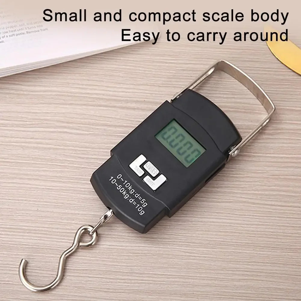 Portable Digital Hanging Scale with LCD Display