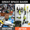 Heavy Duty Multi-Purpose Wall Hooks for Garage and Garden Storage