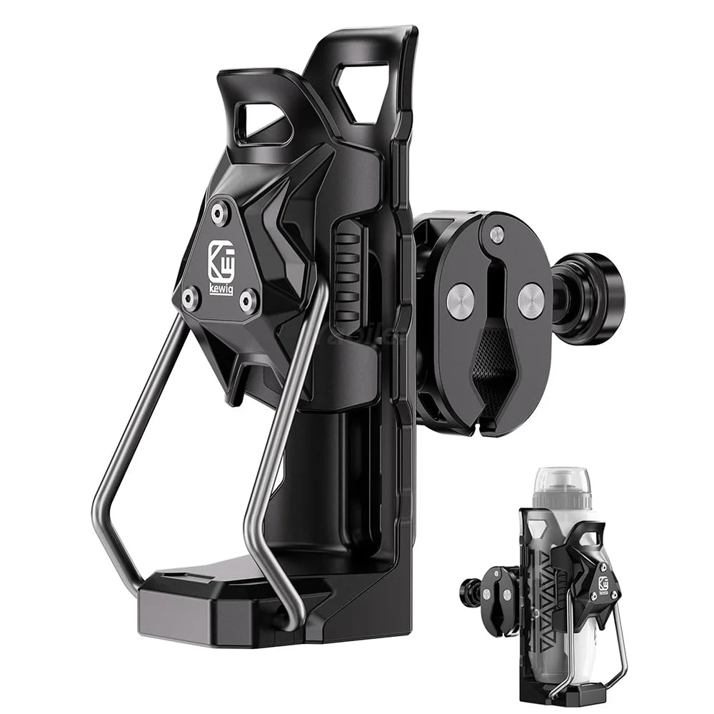 Adjustable Anti-Theft Motorcycle Cup Holder with 360° Rotation