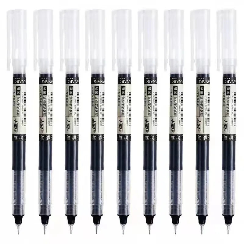Quick-Dry Gel Pens – Smooth Writing 0.5mm (Set of 10)