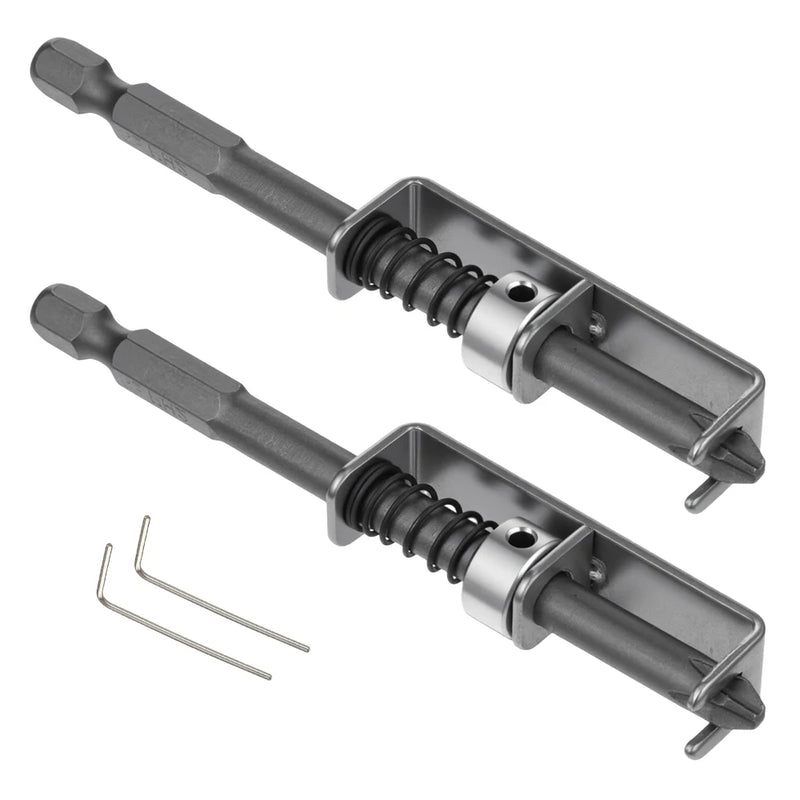Spring-Loaded Magnetic Screw Holder Bit