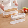 Set of 4 Rectangular Food Storage Containers