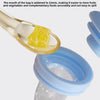 Silicone Baby Fruit Feeder with Freezer Tray Set