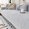 Luxurious Chenille Sofa Cover with Anti-Slip Backing