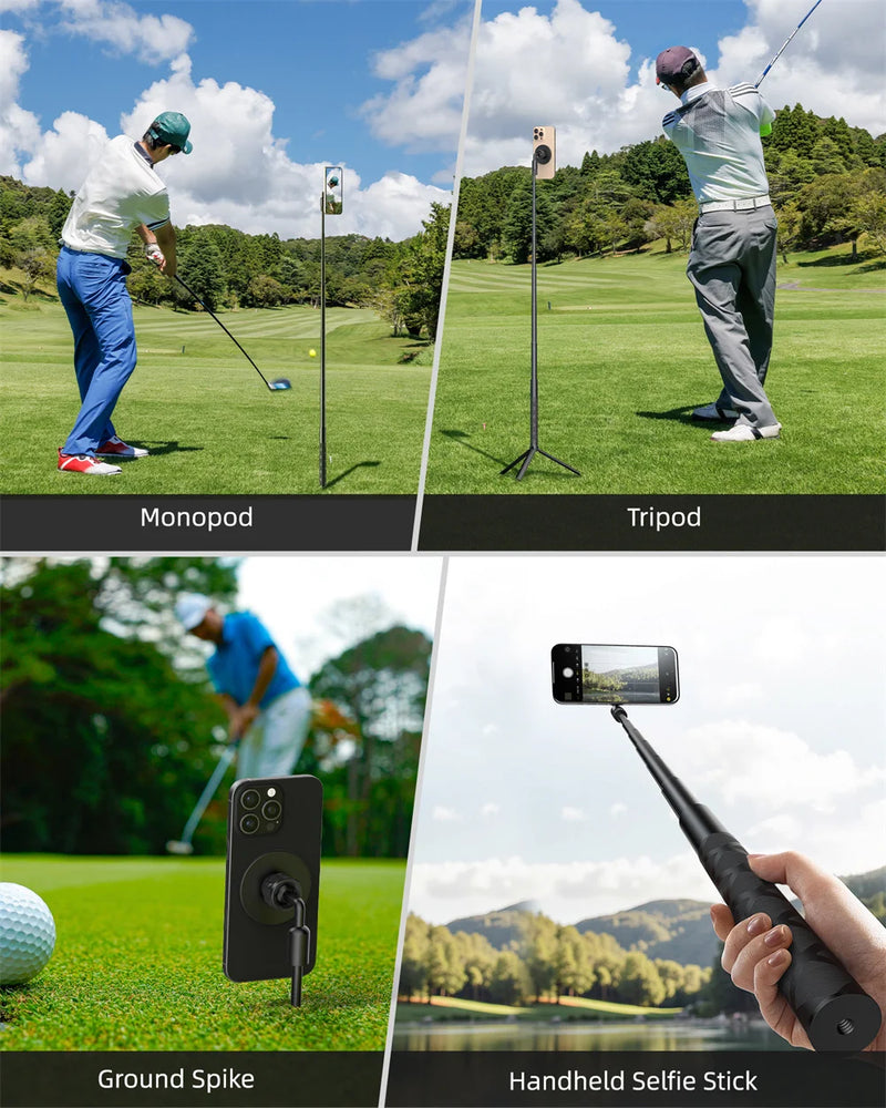 Magnetic Golf Tripod & Phone Holder