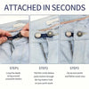 Adjustable Waistband Extender Buttons (4-Pack)
