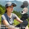 Gorra con Ventilador Solar