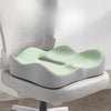 Memory Foam Seat Cushion - Ergonomic Comfort & Washable Cover
