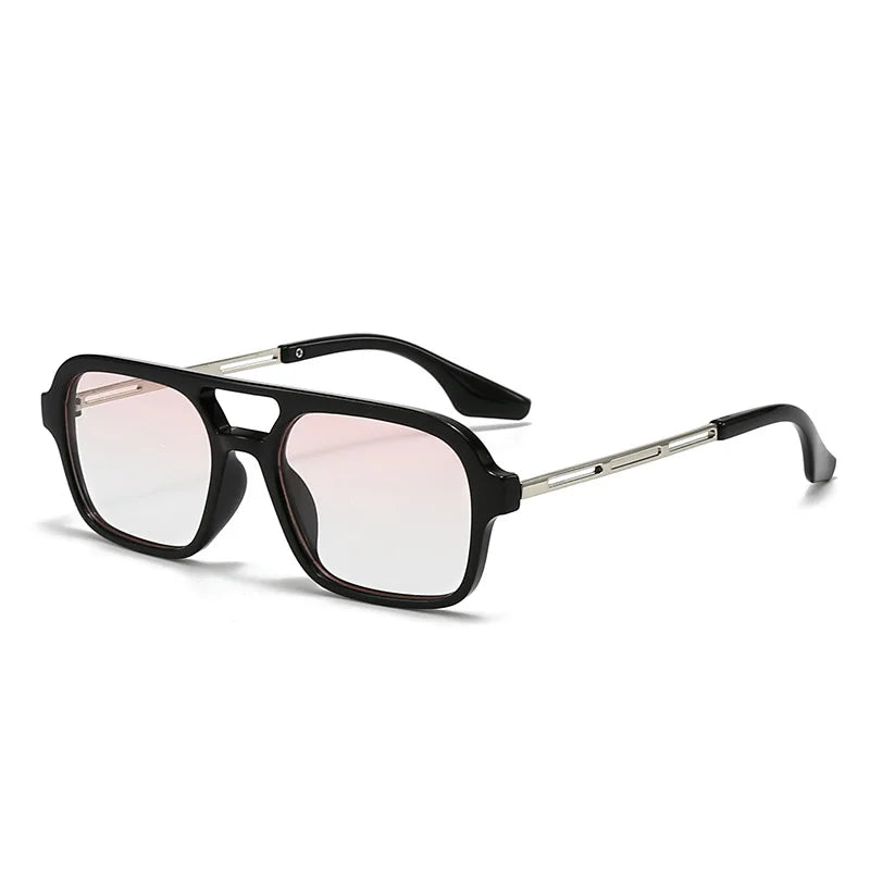 Vintage Metal Square Sunglasses