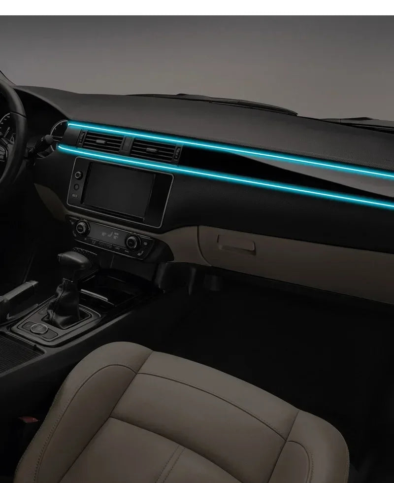 RGB Car Interior Ambient LED Strip Light with APP Control