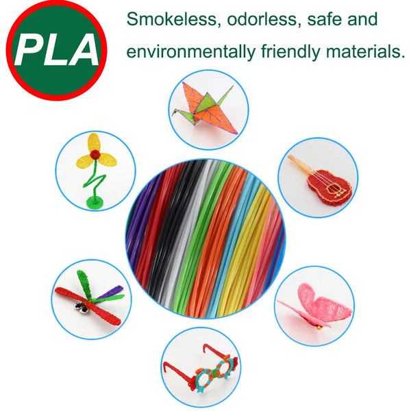 Filament PLA pour stylos 3D - 1,75 mm, Multicolore