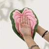 Leaf Design Ultra-Absorbent Quick-Dry Hand Towel with Hanging Loop