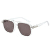 Y2K Double-Bridge Square Sunglasses