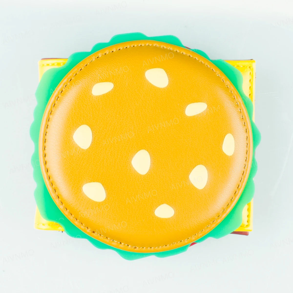 3D Burger Foldable Wallet with Card Holder