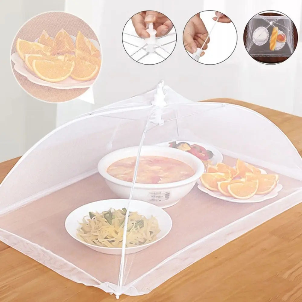 Foldable Mesh Food Cover for Outdoor Dining