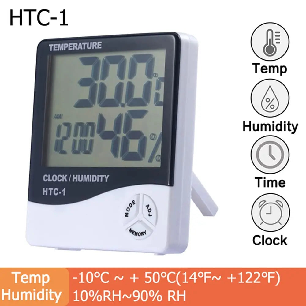 Monitor Digital de Temperatura y Humedad Dual